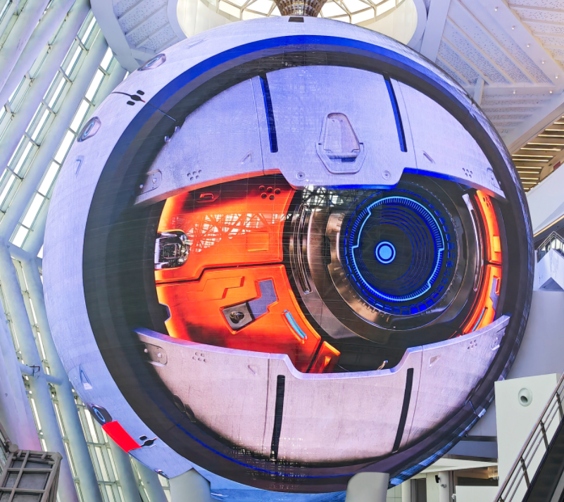 旋乐吧助力安徽科技馆打造海内最大室内球体屏幕